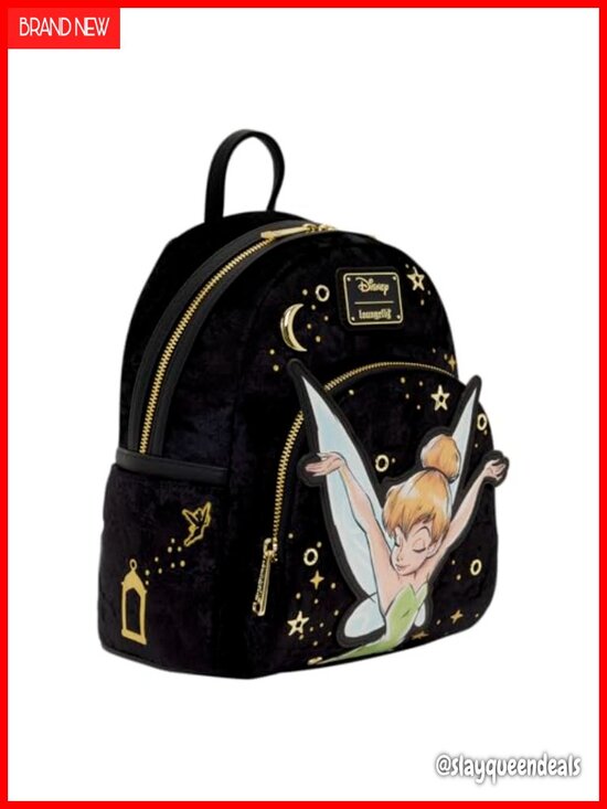 Tinker Bell Pixie Dust Velvet Mini Backpack Disney